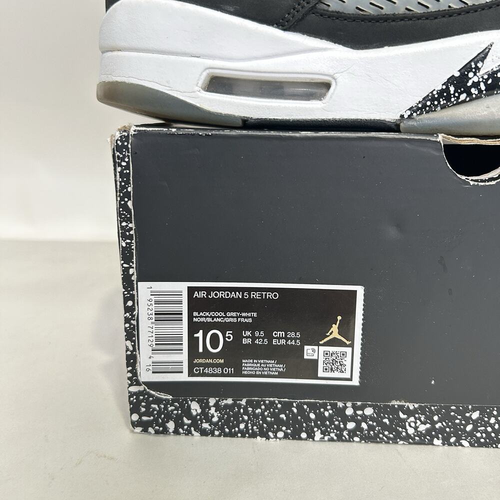 Nike Air Jordan 5 Retro “Moonlight/Oreo” 2021 - Picture 10 of 11